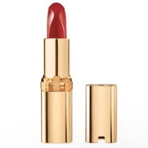 NWT L'Oreal Paris Colour Riche Reds of Worth Satin Lipstick Prosperous Red